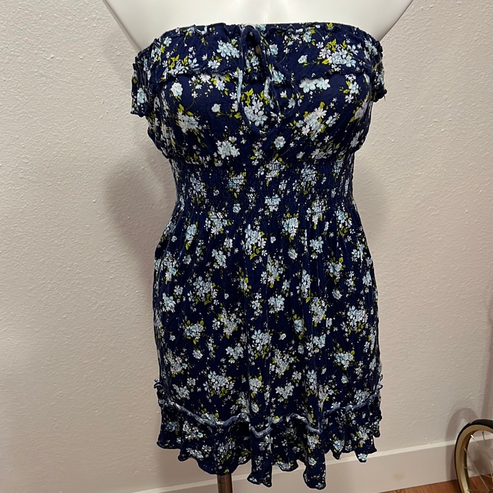 Forever 21 Floral Sleeveless Dress Sz M